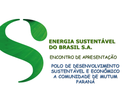 energia sustentável do brasil sa