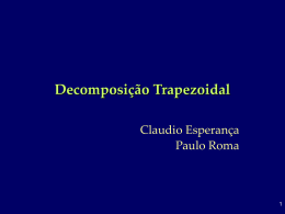 Decomposicao Trapezoidal - LCG-UFRJ