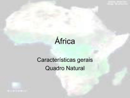 África – Quadro Natural