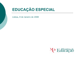 educação especial - Programa Prof2000