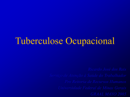 Tuberculose Ocupacional