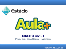direito civil i