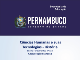 A Revolução Francesa - Governo do Estado de Pernambuco