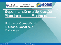 Superintendência de Gestão Planejamento e