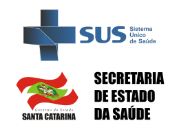 O Portal do Controle Social em Saúde de Santa Catarina