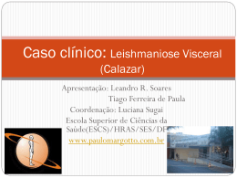 Leishmaniose Visceral (Calazar)