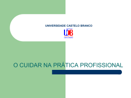 O CUIDAR Enfermagem - Universidade Castelo Branco