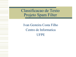 aula-classificacao-texto - Centro de Informática da UFPE