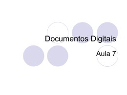 Análise Diplomática para documentos digitais