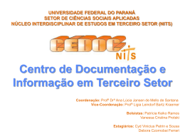 faça o aqui... - Universidade Federal do Paraná