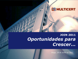 Oportunidades para Crescer