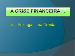 A crise financeira