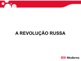 3 Revolução Russa. - Guia