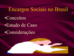 Encargos Sociais no Brasil