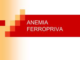 Hemato 4 - Anemia Ferropriva
