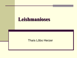 Leishmanioses - disciplina de doenças infecciosas