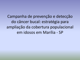 Campanha de prevençã..