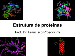 Estrutura de proteínas