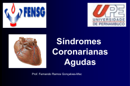 Síndromes Coronarianas Agudas - Sem