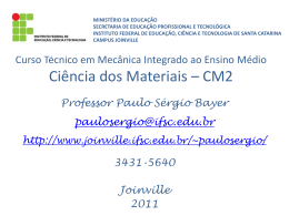 Ciências dos Materiais - CIM