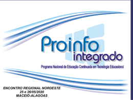 Encontro ProInfo Integrado 2010 - Ceará