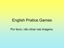 English Pratice Games