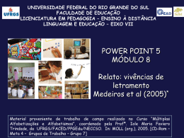 Power Point 5 - pead.faced.ufrgs.br