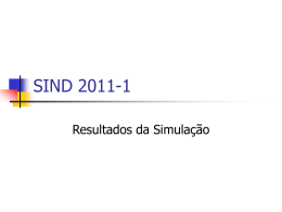 Resultado SIND 2011