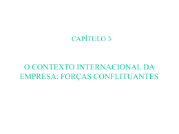 A Liberaliza&ccedil;&atilde;o do Com&eacute;rcio Mundial