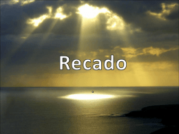 Recado - SCESGO