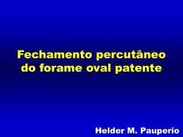 Forame Oval Patente (FOP)