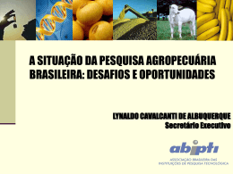 1. agronegócio brasileiro