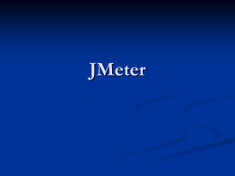 Slides - JMeter
