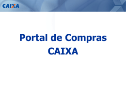 Portal de Compras CAIXA
