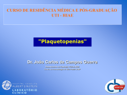 Curso de especialização Hematologia IIEP/HIAE - CHSP