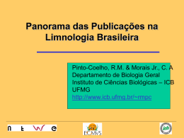 Panorama das Publicações na Limnologia Brasileira