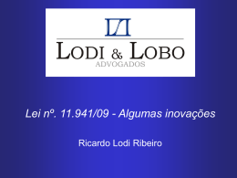 Palestra do Dr. Ricardo Lodi Ribeiro