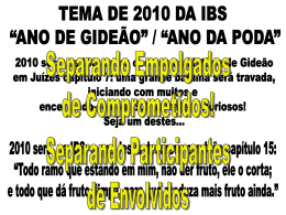 tema do ano: 2015 &ndash; retrospectiva 2010 a 14