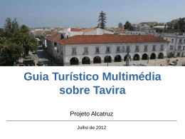 Guia Turístico Multimédia de Tavira