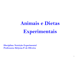 Animais de experimentação