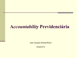 Accountability Previdenciária - ECG / TCE-RJ