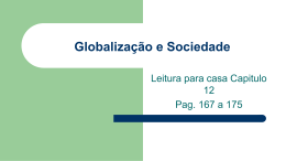 Globalização da Sociedade