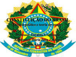 Constituições do Brasil ppt