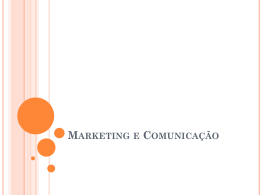 Marketing e Comunicação