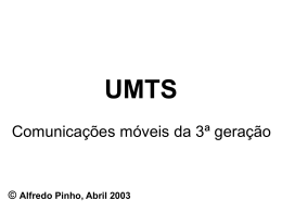 Conferência sobre "UMTS" na Semana da Informática (*)