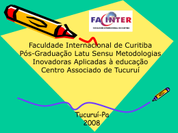 Universidade do Estado do Pará Centro de Ciências
