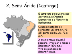 Caatinga - Unicamp