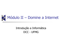 Módulo II – Domine a Internet