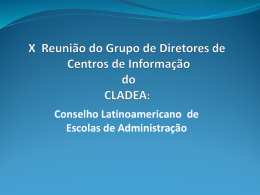 Slide 1 - Cladea