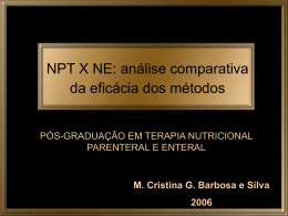 NPT X NE: Análise Comparativa da eficácia dos métodos
